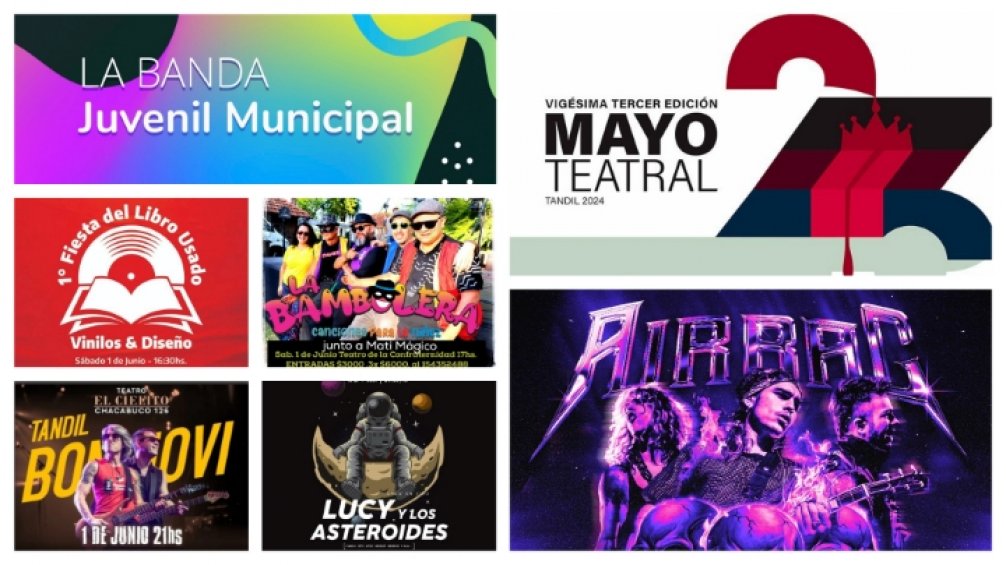 La agenda cultural del fin de semana